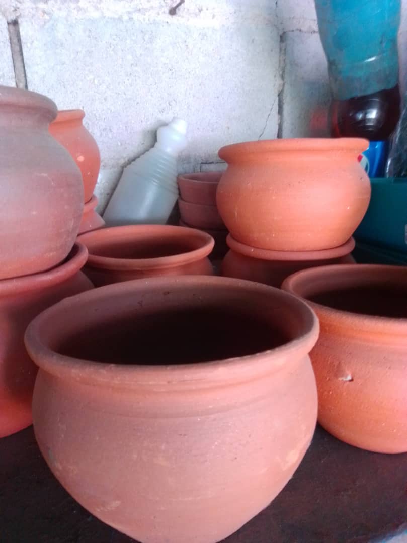 Matero de arcilla - Vivero Mañongo c.a