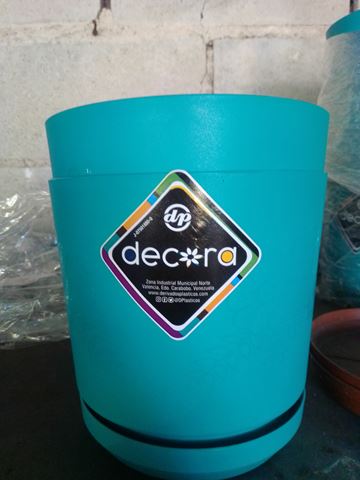 Matero de plástico decorativo - Vivero Mañongo c.a