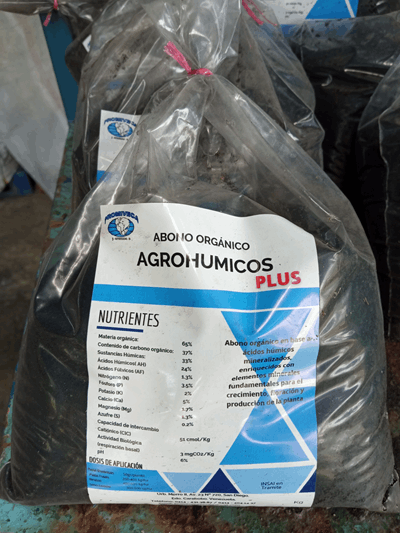 Agrohúmicos Plus - Vivero Mañongo c.a