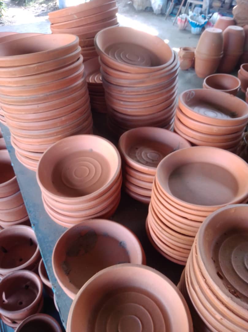 Plato de arcilla - Vivero Mañongo c.a