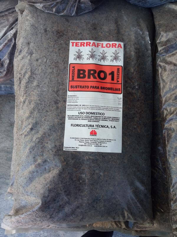 Sustrato para bromelias - Vivero Mañongo c.a