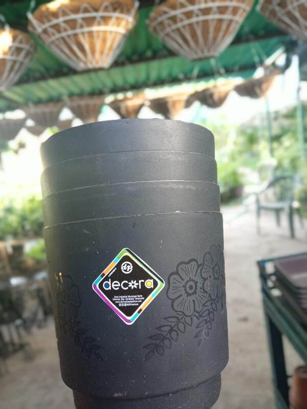 Matero de plástico decorativo - Vivero Mañongo c.a